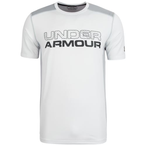 Pánske tričko Under Armour Raid Graphic Biele XS