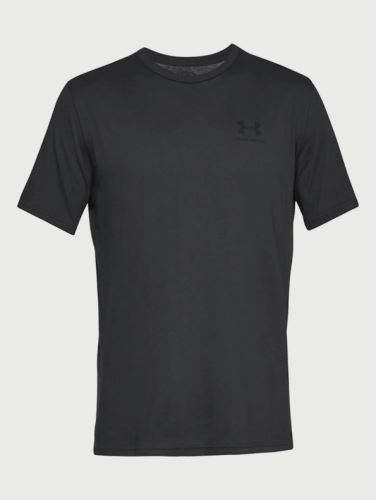 Tričko Under Armour Sportstyle Left Chest SS BLK 001