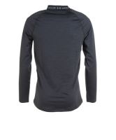 Tričko Under Armour ColdGear Twist Mock-BLK 001 (1)