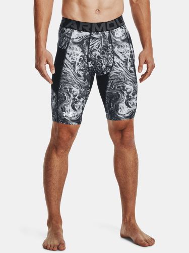 Kompresní kraťasy Under Armour UA HG Armour Print Long Sts-GRY 012 S