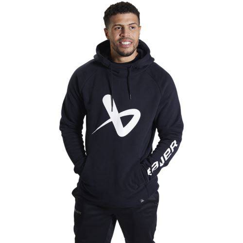 Mikina BAUER CORE HOODIE-SR-BLK