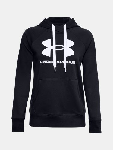 Mikina Under Armour Rival Fleece Logo Hoodie-BLK 001