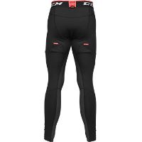 Nohavice so suspenzorom CCM Compr Pant Jock Sr Bk XXL (1)