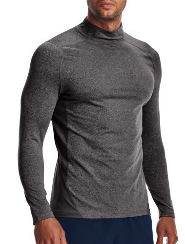 Fitted tričko Under Armour UA CG Armour Fitted Mock-GRY 020