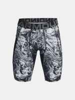 Kompresní kraťasy Under Armour UA HG Armour Print Long Sts-GRY 012 S (2)