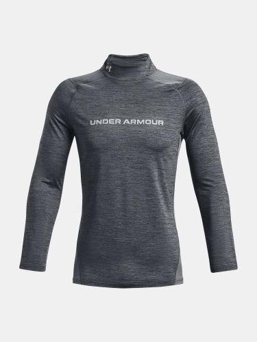 Fitted tričko Under Armour ColdGear Armour Twst Mock GRY 012 L