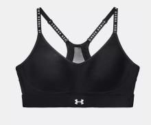 Sportovní podprsenka Under Armour Infinity Covered Low-BLK 001 S (2)
