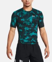 Kompresní tričko Under Armour UA HG Armour Printed SS-BLU 449 XL (1)
