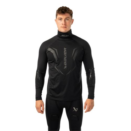 Tričko BAUER S25 BODYGUARD NECKPROTECT SHIRT-SR