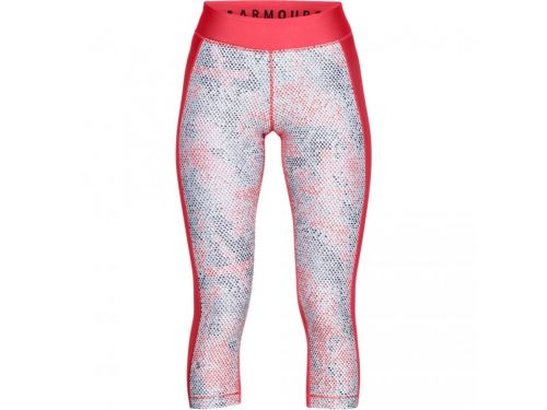 Dámske kompresné 3/4 legíny Under Armour HeatGear Print ARMOUR 714 XS