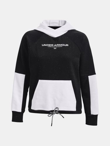Mikina Under Armour Rival + Fleece Hoodie-BLK 001 S