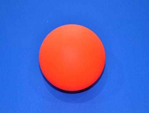 Míček na hokejbal, plastový oranžový