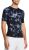 Kompresní tričko Under Armour UA HG Armour Printed SS-BLU 410