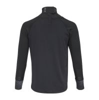 Tričko CCM Neck Guard Compression Top LS Sr Bk (1)