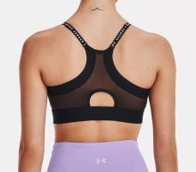 Sportovní podprsenka Under Armour Infinity Covered Low-BLK 001 S (1)