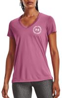 Tričko Under Armour Solid LC Crest SSV-PNK 669 S (1)