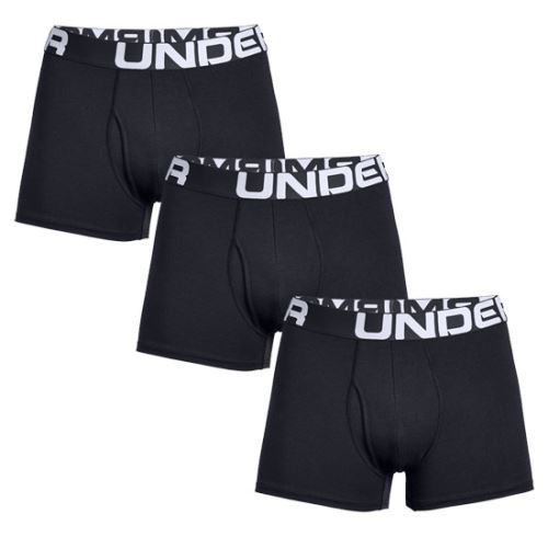 Boxerky Under Armour Charged Cotton 3in 3Pack 001 M