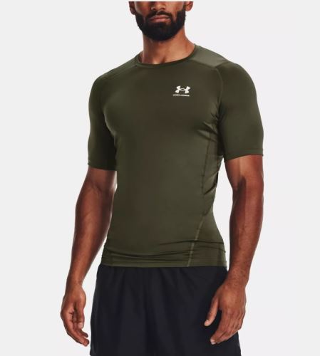 Kompresní tričko Under Armour HG Armour Comp SS-GRN 390 XL