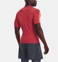 Kompresné tričko Under Armour UA HG Armour Novelty SS-RED 638 M (1)