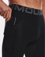 Kompresné legíny Under Armour HG Armour 3/4 Legging-BLK 001 S (3)