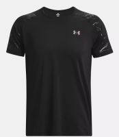 Tričko Under Armour UA Rush Emboss SS-BLK 001 (1)