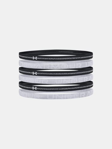 Čelenky Under Armour UA HTR Mini Headband 6PK-BLK 001