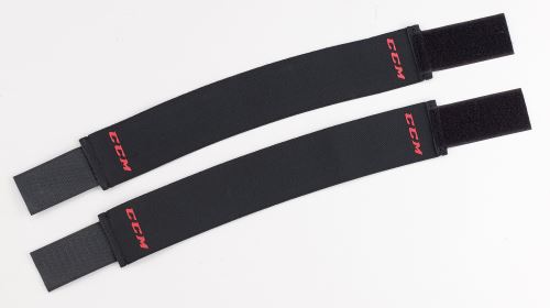 Pásky na holeně CCM SHIN GUARD STRAP SR BK OSFA
