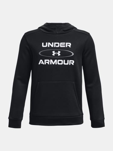 Mikina Under Armour UA Armour Fleece Graphic HD-BLK 001 YSM - S