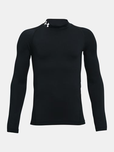 Tričko Under Armour CG Armour Mock LS-BLK 001 YMD - M
