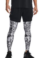 Kompresné legíny Under Armour HeatGear Armour Prtd Legging-GRY 011 (2)