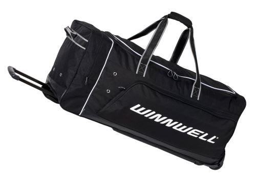 Taška Winnwell Premium Wheel Bag s madlem, černá, Junior, 36"